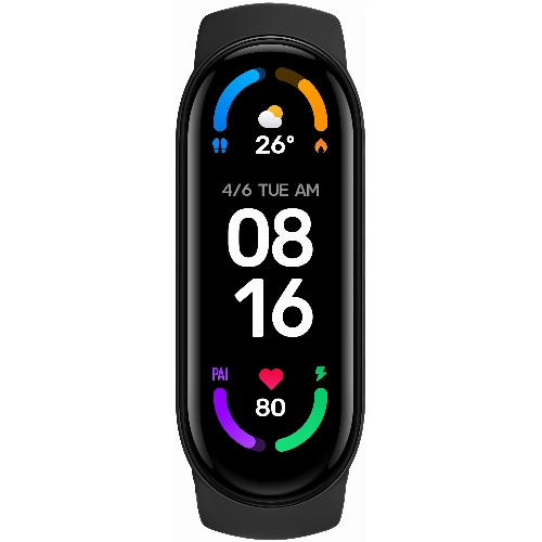 Умный браслет Xiaomi Mi Band 6 40 мм, черный